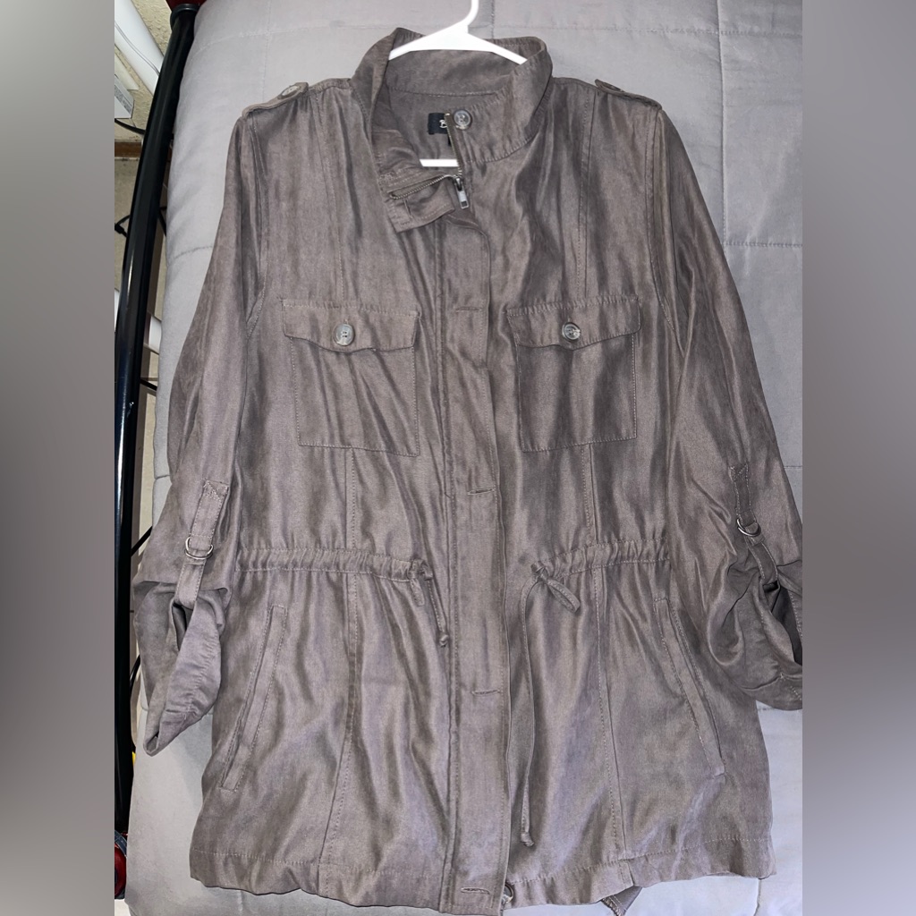 Drawstring Utility Jacket